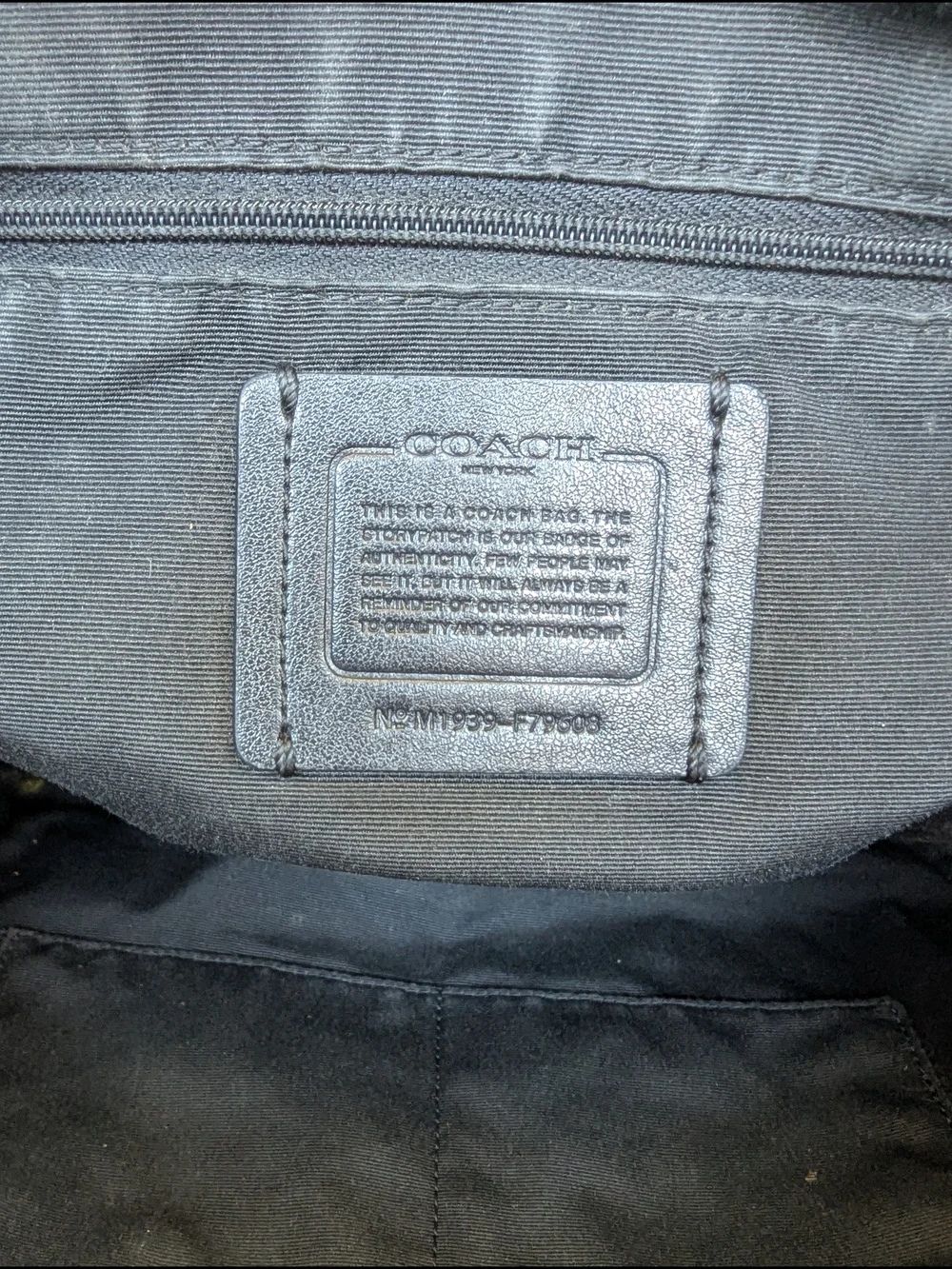 Coach gallery tote